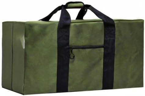 100L Large Duffle Bag for Travel 31.1” Diffle Bag - Overnight Weekender Camping, Storage for Men Women, Armygreen