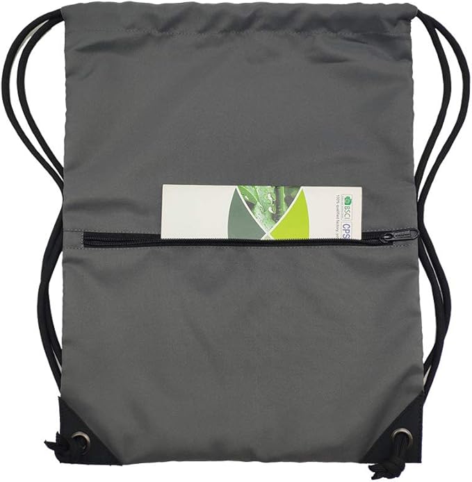 HOLYLUCK Drawstring Backpack Bag Sport Gym Sackpack