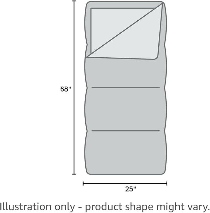 Thermotuff Wearable Sleeping Bag with Dual Hoodie, Long Sleeves, Pockets & Adjustable Drawstring - Ideal for Camping, Cold Weather Hiking, and Stadium Sak Blanket