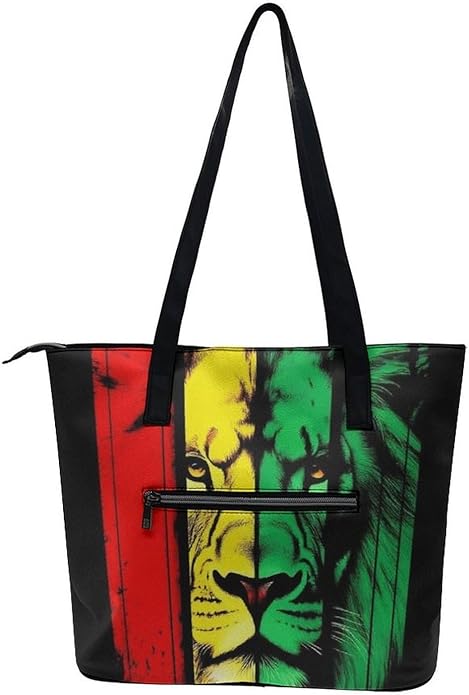 Big Shoulder Commuter Bag Work Tote Bag Handbag With Zipper For Women And Men