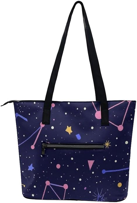 Big Shoulder Commuter Bag Work Tote Bag Handbag With Zipper For Women And Men