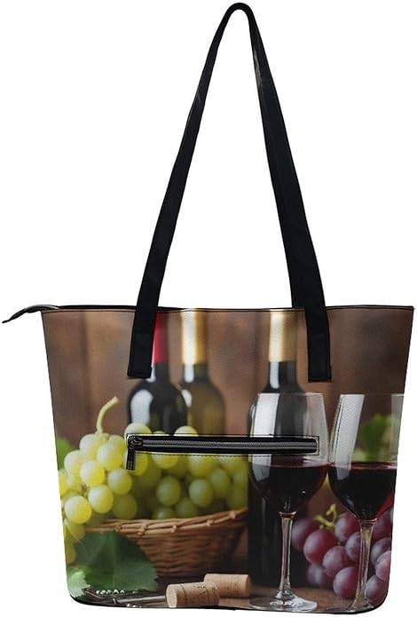 Big Shoulder Commuter Bag Work Tote Bag Handbag With Zipper For Women And Men