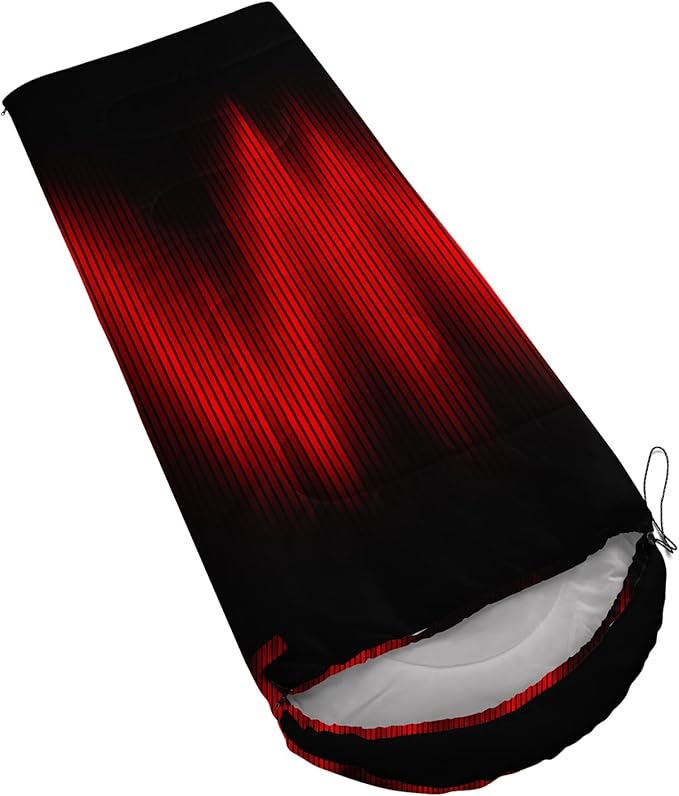 QOOMO Camping Sleeping Bags,3 Season Warm & Cool Weather,Lightweight,Waterproof Sleeping Bags for Adults & Kids,Traveling,and Outdoors,Camping Gear Equipment