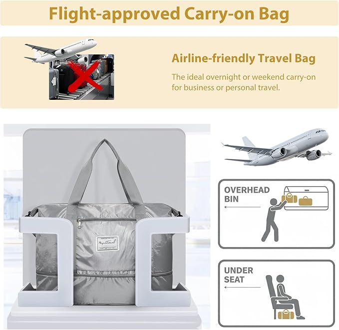 Yoga Mat Bag, Yoga Gym Bag Tote Bag with Multi Pockets For Women & Men, Yoga Mat Carrier for Pilates Travel Workout Office