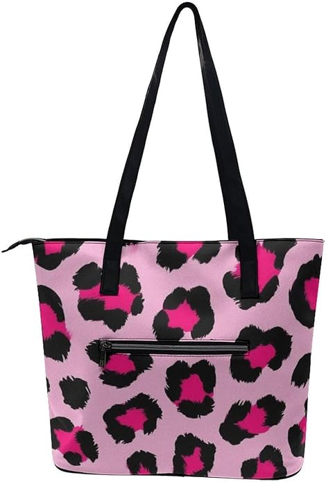 Big Shoulder Commuter Bag Work Tote Bag Handbag With Zipper For Women And Men