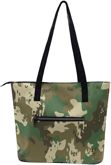 Big Shoulder Commuter Bag Work Tote Bag Handbag With Zipper For Women And Men