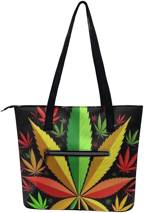 Big Shoulder Commuter Bag Work Tote Bag Handbag With Zipper For Women And Men