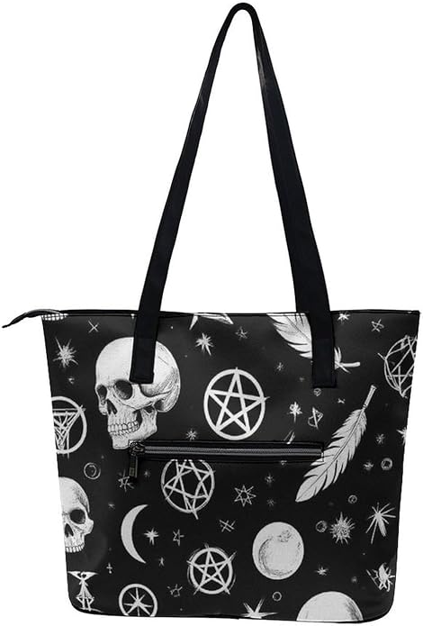 Big Shoulder Commuter Bag Work Tote Bag Handbag With Zipper For Women And Men