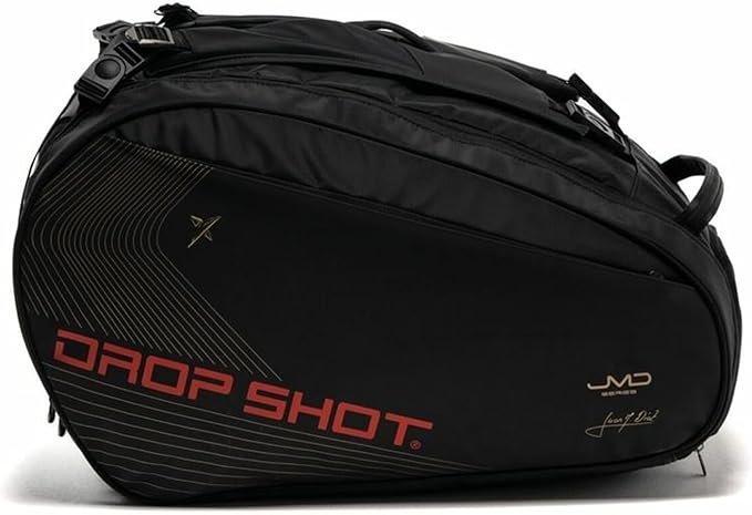 Drop Shot Airam JMD Unisex Padel Racket Bag - Holds up to 2 padel rackets - Versatile Multicolor padel bag - alternative for Tennis Athletes - Multiple Pockets and Shoe Bag by JMD