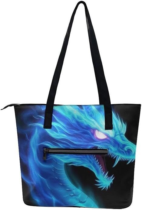 Big Shoulder Commuter Bag Work Tote Bag Handbag With Zipper For Women And Men