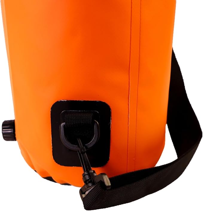 YakAttack 5L Roll-Top Waterproof Dry Bag with Air Valve | Durable & Water Resistant | Compact Storage | Remove Trapped Air | Additional Buoyancy | Dry Bag for Kayaking, Hiking, Boating & Camping