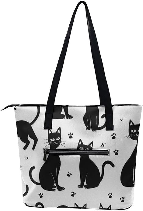 Big Shoulder Commuter Bag Work Tote Bag Handbag With Zipper For Women And Men