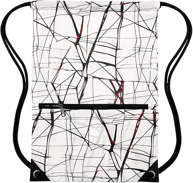 HOLYLUCK Drawstring Backpack Bag Sport Gym Sackpack