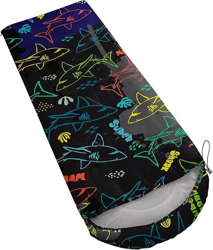 QOOMO Camping Sleeping Bags,3 Season Warm & Cool Weather,Lightweight,Waterproof Sleeping Bags for Adults & Kids,Traveling,and Outdoors,Camping Gear Equipment