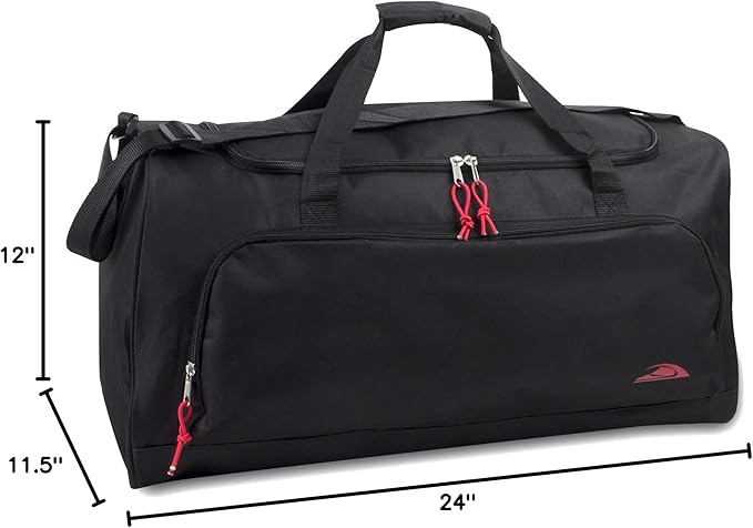 Lightweight Canvas Duffle Bags for Men & Women For Traveling, the Gym, and as Sports Equipment Bag/Organizer