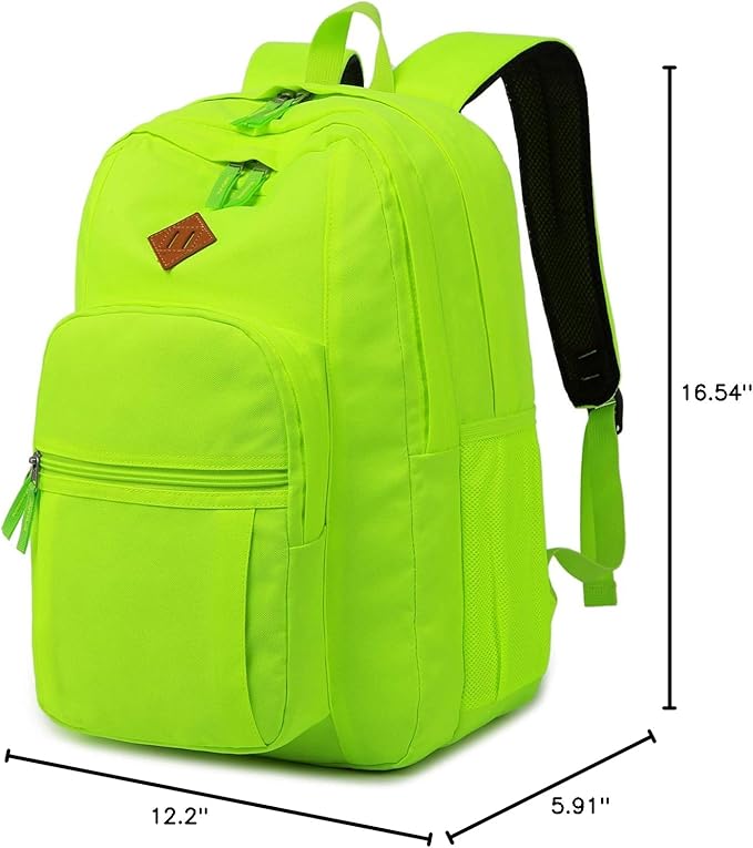 abshoo Classical Basic Travel Backpack For School Water Resistant Bookbag | For School, For School