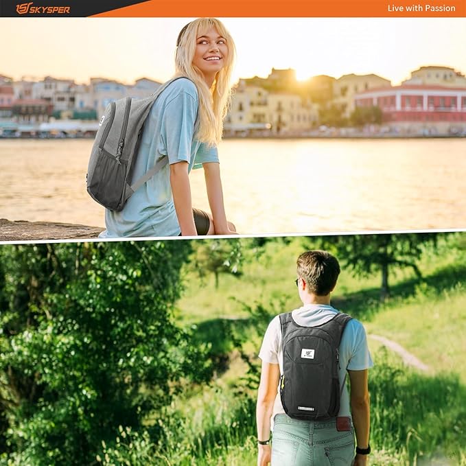 SKYSPER Small Hiking Backpack 10L Packable Lightweight Back Pack Foldable Travel Daypack for Women Men | Packable, Lightweight, Back Pack, Foldable, Travel Daypack