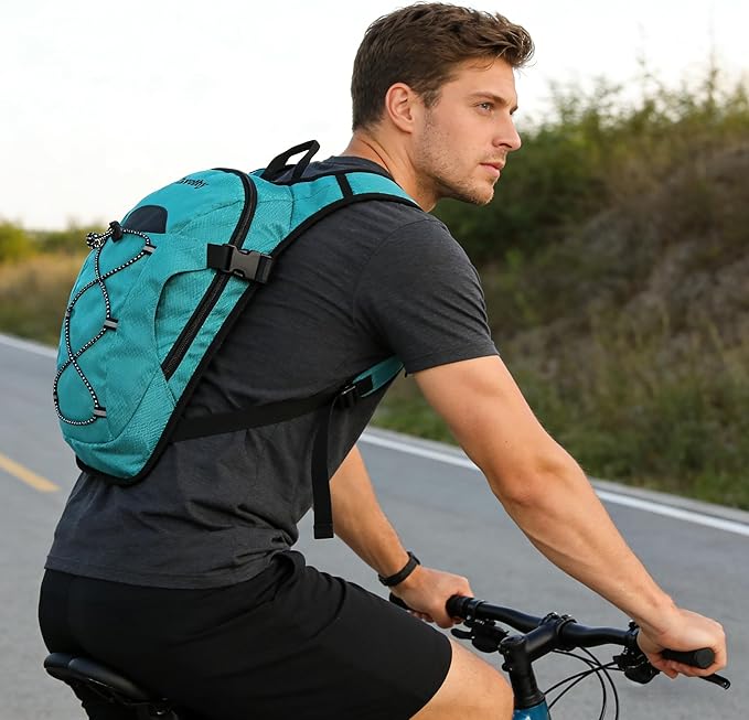 Zavothy Hydration Backpack with 2L Hydration Bladder Water Backpack for Hiking Hydration Pack for Running Cycling Hiking