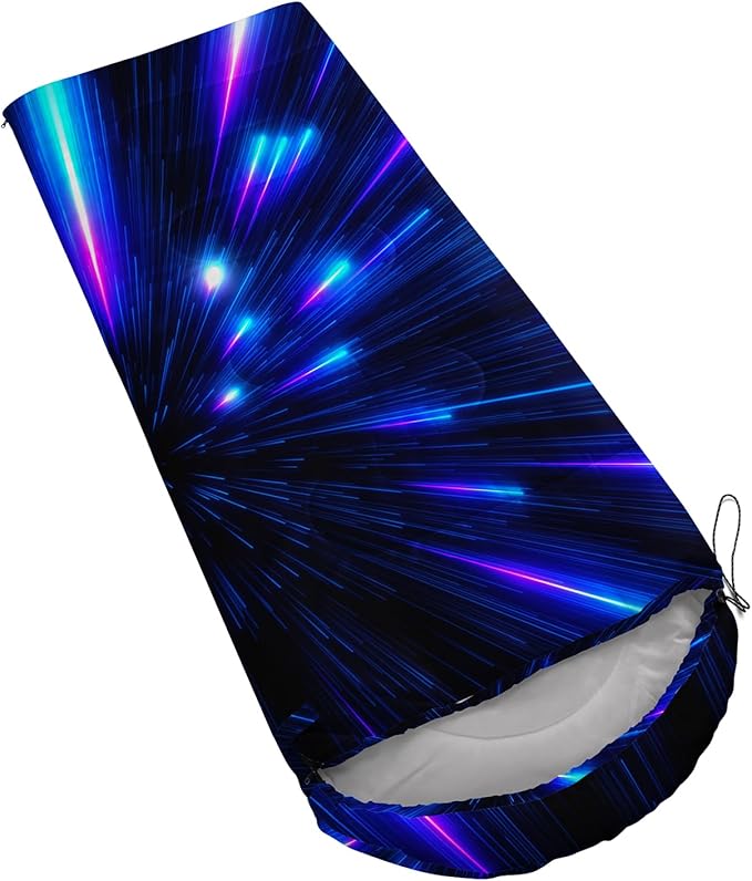 QOOMO Camping Sleeping Bags,3 Season Warm & Cool Weather,Lightweight,Waterproof Sleeping Bags for Adults & Kids,Traveling,and Outdoors,Camping Gear Equipment