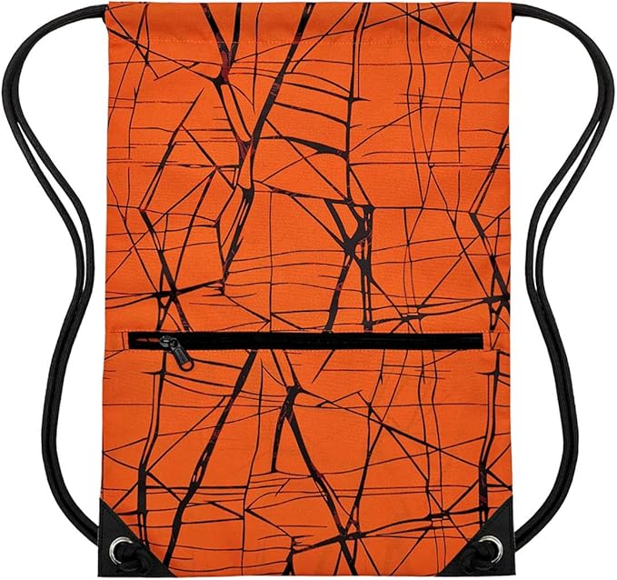 HOLYLUCK Drawstring Backpack Bag Sport Gym Sackpack