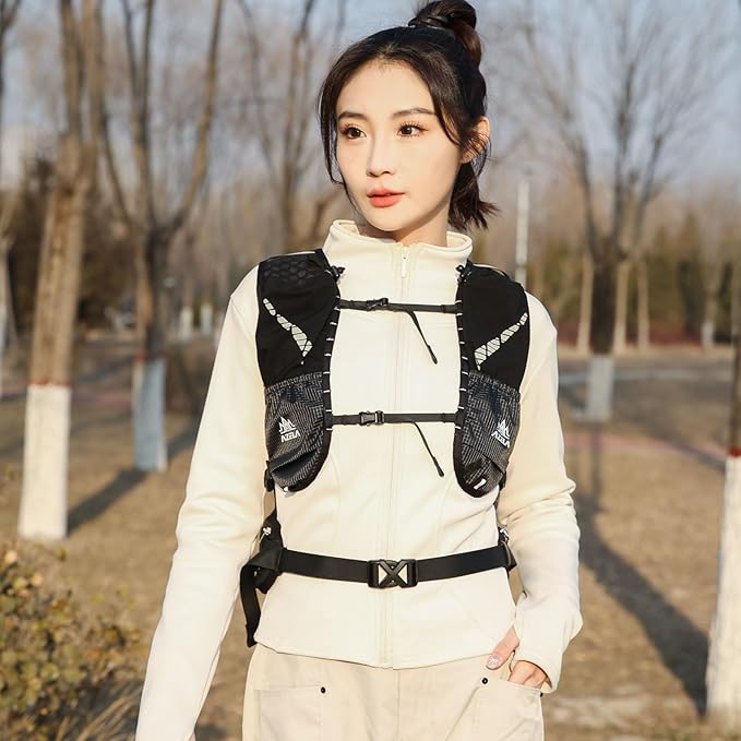 Azarxis Hiking Hydration Vest Pack Running Backpack Lightweight Daypack for Marathon Cycling Biking Trail Race Rave