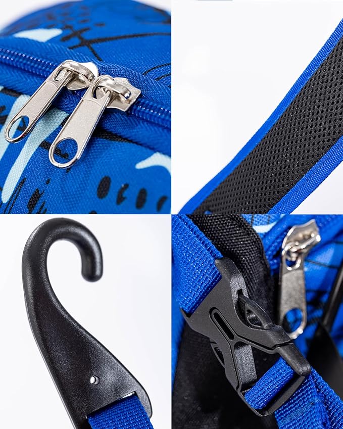 Youth Baseball Bat Bag Backpack, T-Ball & Softball Equipment Gear for Youth with Fence Hook, Lightweight Baseball Bat Backpack, Large Main Compartment for Helmet