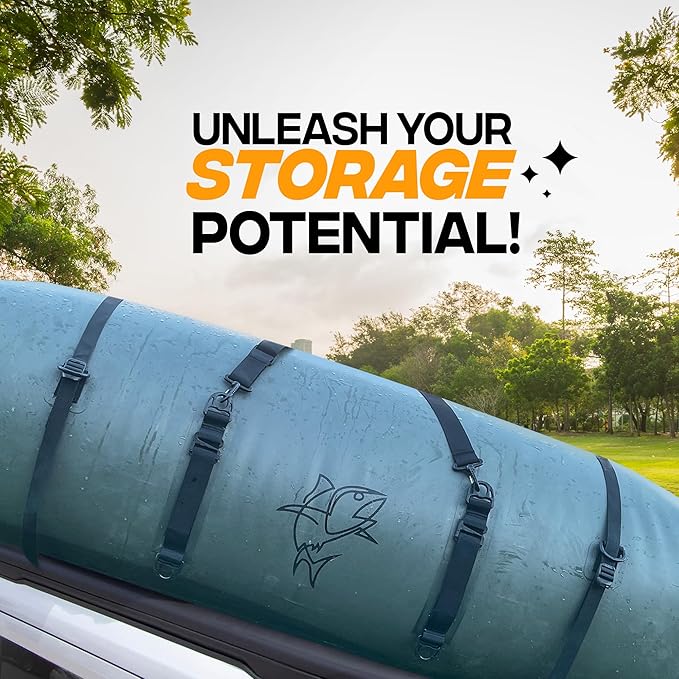 Extra Large Waterproof Duffel Bag - Heavy Duty Fishing Gear Bag - Outdoor Travel, Camping, Kayaking, Gym Bag with Reinforced Straps & Anti-Slip Base (60" L x20 H x25 W)