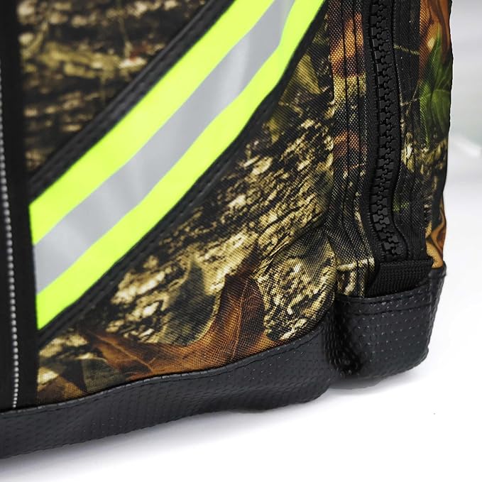 Lightning X Personalized CAMO Premium Camouflage 3XL Firefighter Step-In Gear Bag w/Helmet Compartment & Custom Embroidered Name or Logo