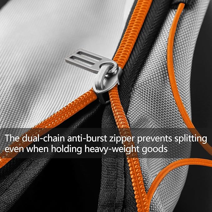 110L/140L Expandable Soft-Sided Foldable Duffle Bag with 2 Rubber Wheels,Packable 32” Rolling Carry-On with Multi-Pockets & Compartments,Grey