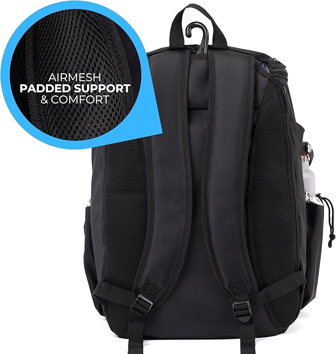 Athletico 35L Pickleball Backpack - Pickleball Bags for Men or Women Includes Pickleball Ball Holder