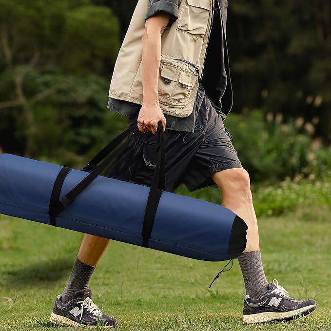 1 Pack 900D 48 Inch Camp Chair Bag Replacement with Shoulder Strap Camp Backpack for Folding Chair Fishing Outdoor Storage Bag(48 * 16.5 * 10.2Inch (Royal Blue, XL)