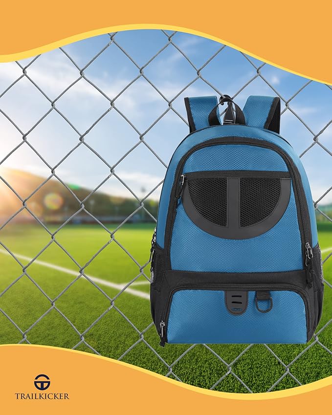 Basketball Bag Backpack for Men Women with Ball & Shoes Compartment 30L Capacity Lightweight Breathable Boys Girls Soccer Ball Bag Backpack Fit Volleyball Football Sports Travel School Gym