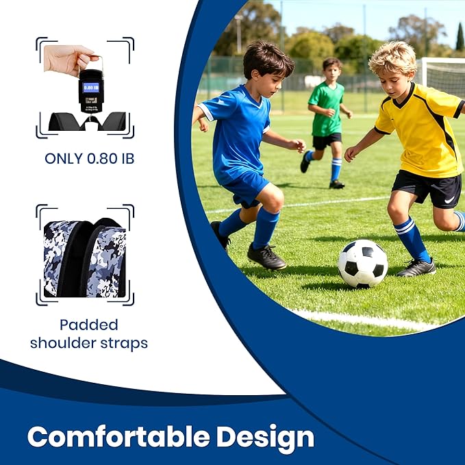 Youth Soccer Bag-Soccer Backpack&Backpack for Football Basketball,with Ball Compartment Separate Cleat Package