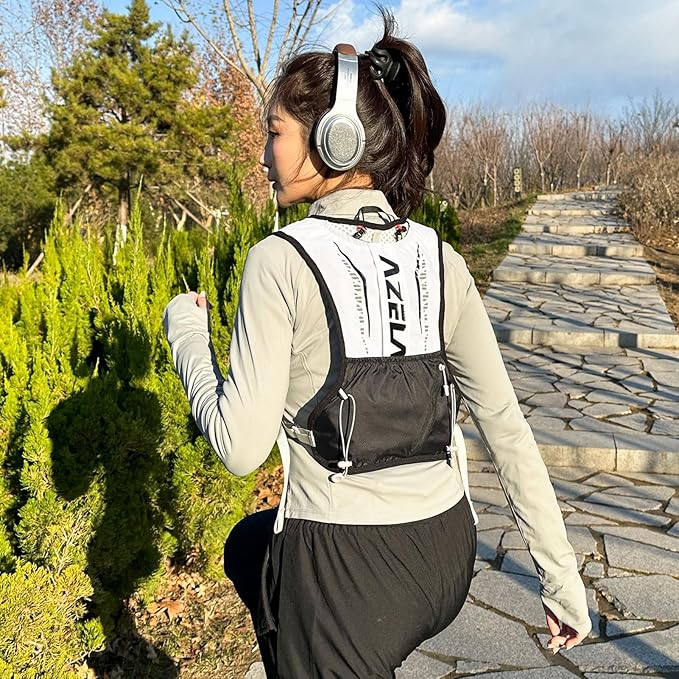 Azarxis Running Water Bottles Flask BPA Free Leakproof Hydration Vest Packs Waist Belt Replacement for Triathlon Marathon Hiking Cycling Climbing Runner