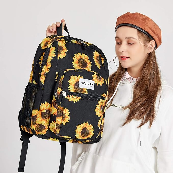 abshoo Classical Basic Travel Backpack For School Water Resistant Bookbag | For School, For School