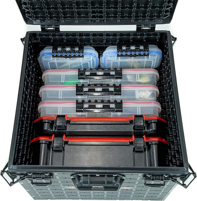 YakAttack KnotLoc Bungee Divider Kit | 6-Pack for BlackPak Pro Kayak Crate | Adjustable Tackle Box Storage System with Stainless Hardware | Fits All BlackPak Pro Sizes | Made in USA