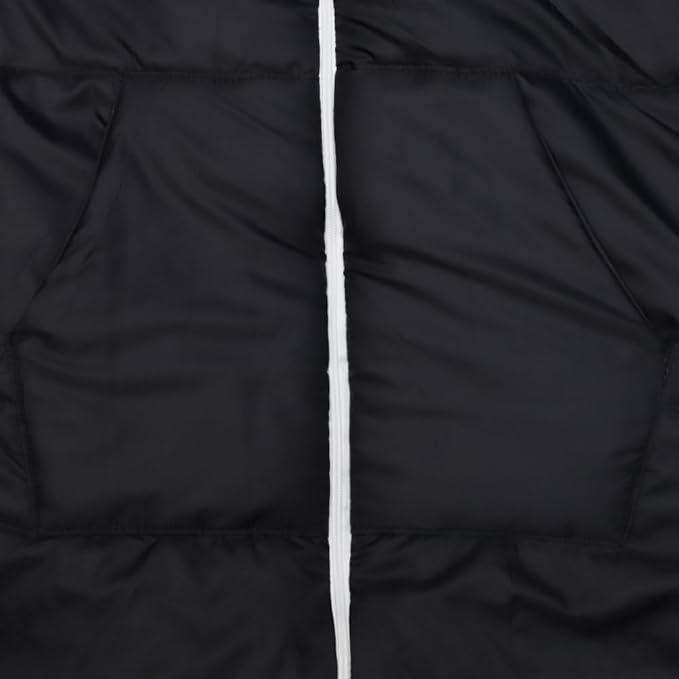 Thermotuff Wearable Sleeping Bag with Dual Hoodie, Long Sleeves, Pockets & Adjustable Drawstring - Ideal for Camping, Cold Weather Hiking, and Stadium Sak Blanket