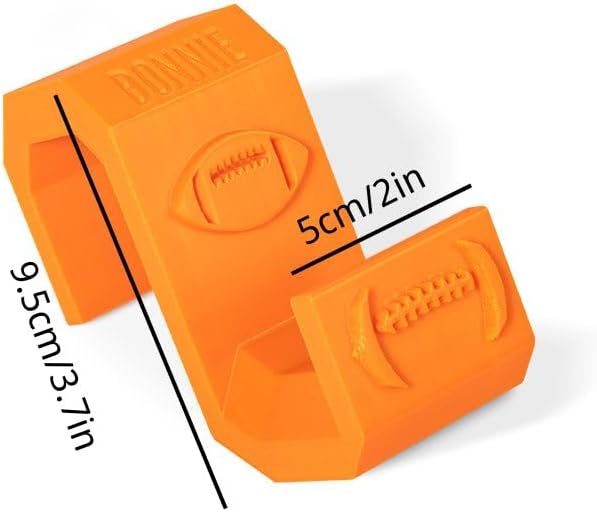 3D Printed Custom Sport Hook for Fence - Volleyball, Pickleball, Soccer, Tennis, Basketball, Football, Softball - Bag Clip for Water Bottle - 14 Colors