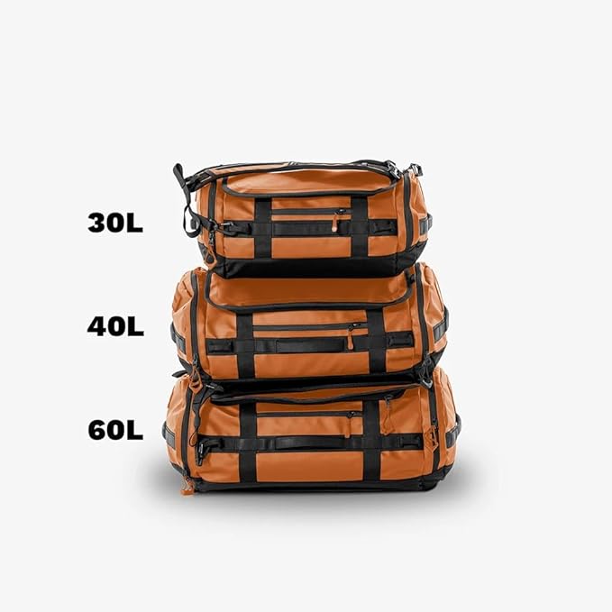 WANDRD CARRYALL 30L Sedona Orange - Perfect Travel Essentials duffel Bag: Versatile for Traveling, Ideal Weekender & Everyday Travel Bag