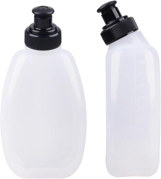 Azarxis Running Water Bottles Flask BPA Free Leakproof Hydration Vest Packs Waist Belt Replacement for Triathlon Marathon Hiking Cycling Climbing Runner