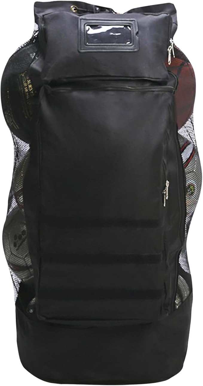 Heavy Duty Meshes Sport Ball Backpack Tear Oxford Cloth Bag for Basketball Volleyball Football & Equipment Bag