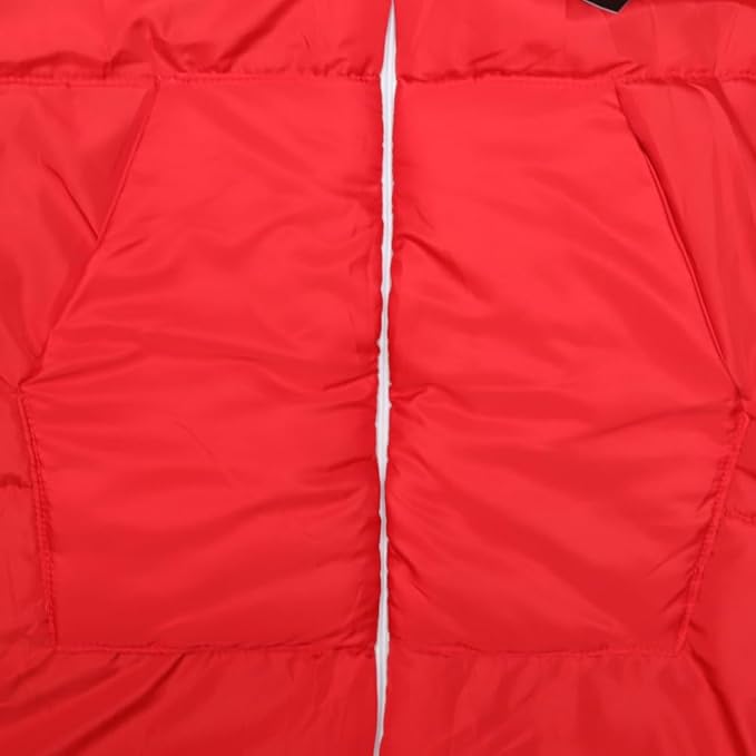 Thermotuff Wearable Sleeping Bag with Dual Hoodie, Long Sleeves, Pockets & Adjustable Drawstring - Ideal for Camping, Cold Weather Hiking, and Stadium Sak Blanket