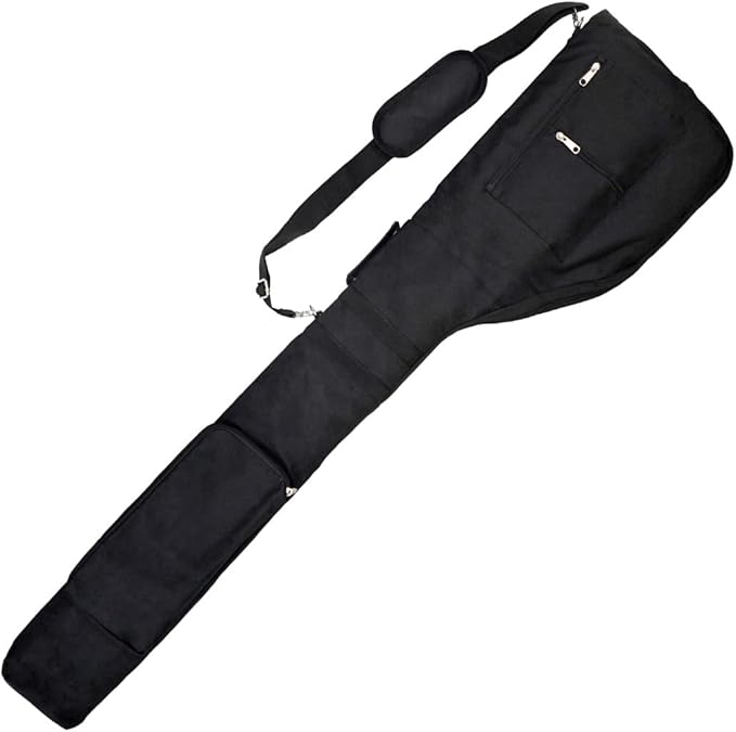 Bejetca Sunday Golf Bag, Portable Foldable Golf Club Travel Bag, Holds 8-10 Golf Clubs, Waterproof Mini Carrying Golf Bag for Women, Men