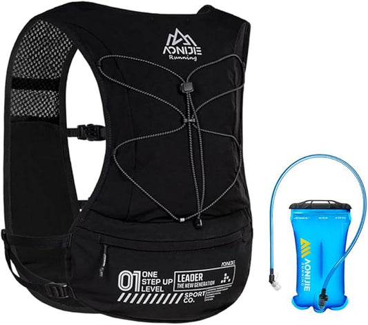YOUGLE Hydration Vest Pack 5L Lightweight Running Backpack for Hiking Trail Running Race Marathon