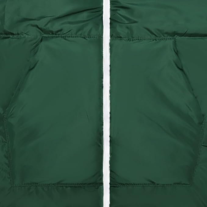 Thermotuff Wearable Sleeping Bag with Dual Hoodie, Long Sleeves, Pockets & Adjustable Drawstring - Ideal for Camping, Cold Weather Hiking, and Stadium Sak Blanket