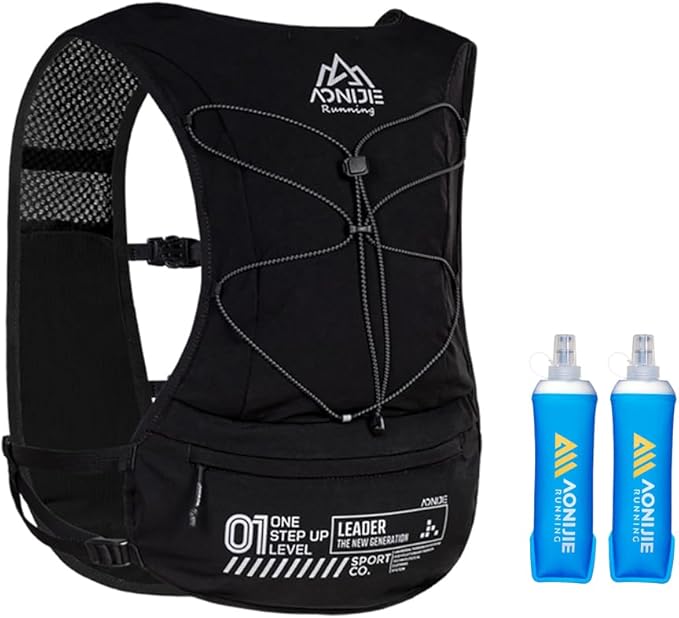 YOUGLE Hydration Vest Pack 5L Lightweight Running Backpack for Hiking Trail Running Race Marathon