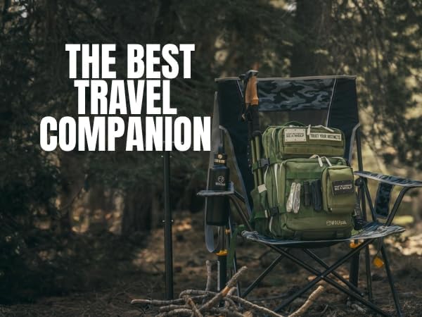 WOLFpak 35L Athletic Gym Backpack - Durable 1000D Waterproof Oxford Material with MOLLE Webbing, Laptop Pocket & Dual Cup Holders, Durable Fitness/Travel/Military Daypack (OD Green)