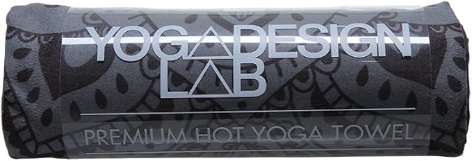 yogadesignlab | The HOT Yoga Towel | Premium Non Slip Colorful Towel | Designed in Bali | Eco Printed + Quick Dry + Mat Sized | Ideal for Hot Yoga, Bikram, Ashtanga, Sport, Travel