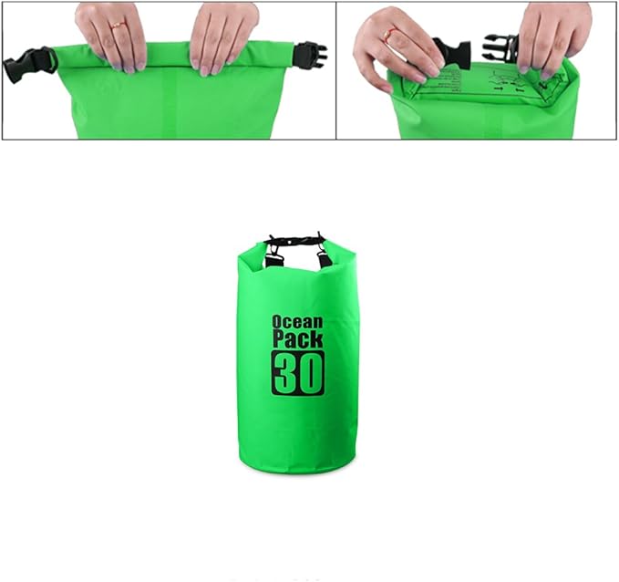 Dry Sack/Floating Waterproof Bag 2L/5L/10L/20L/30L for Boating, Kayaking, Hiking, Snowboarding, Camping, Rafting, Fishing and Backpacking