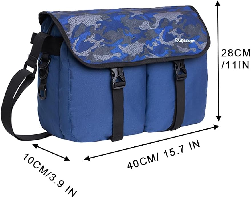 Raprance Creel Bag For Trout Fishing, Removable Waterproof Liner And Tackle Bag